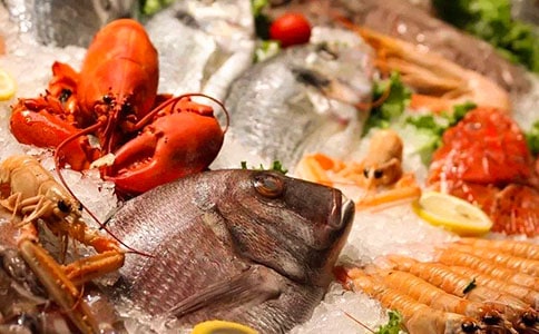 关于吃海鲜大餐的心情说说