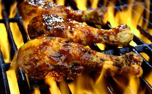 吃烤肉发朋友圈的说说